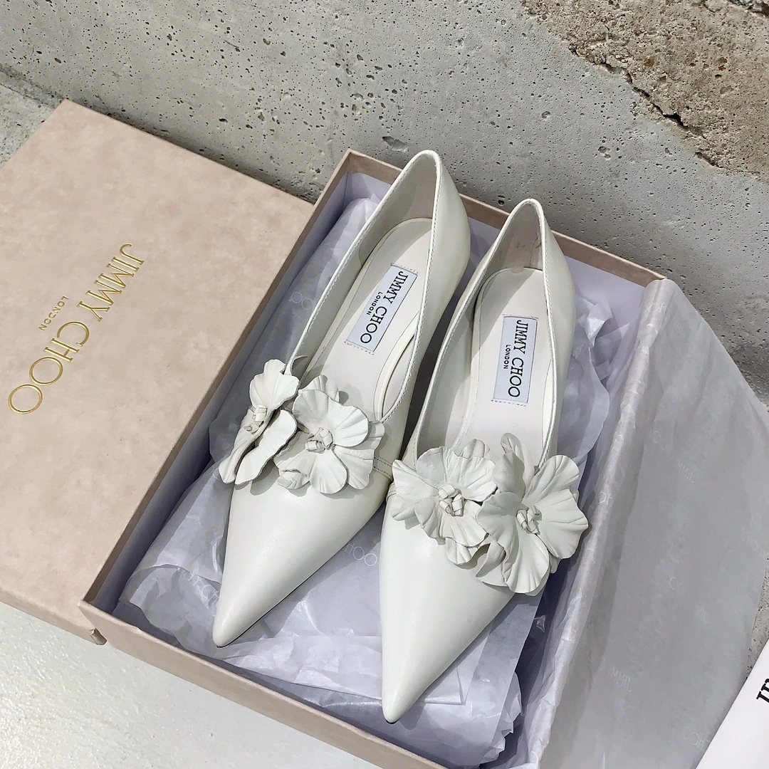 COCO-- ROSALIAFLOWERS65BGW080258 Heel height：6.5CM sheepskin item:D-X032C1474